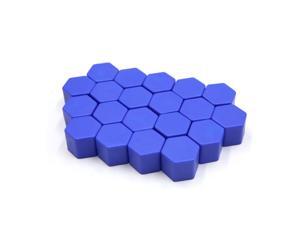 20Pcs Blue Silicone 19mm Car Wheel Nut Lug Hub Covers Screw Dust Protect Caps 20Pcs Blue Silicone 19mm Car Wheel Nut Lug Hub Covers Screw Dust Protect Caps