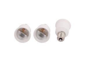 3 Pcs E17 to E26 LED Bulb Base Adapter Converter Light Socket Lamp Holder 3 Pcs E17 to E26 LED Bulb Base Adapter Converter Light Socket Lamp Holder