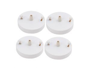4 Pcs 100mmx20mm Pendant Light Ceiling Plate Chassis Base w Lock Line Buckle 4 Pcs 100mmx20mm Pendant Light Ceiling Plate Chassis Base w Lock Line Buckle