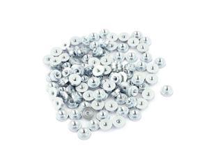 M3-0 Knurled Metal Self Clinching Nut Fastener 100pcs for 0.8mm Thick Thin Plate 