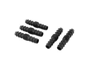 Home Plastic Irrigation Water Pipe Adapter Joint Barbed Fitting Connector 5pcs Home Plastic Irrigation Water Pipe Adapter Joint Barbed Fitting Connector 5pcs