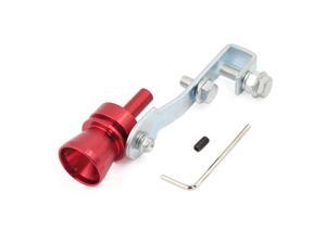 Universal Turbo Sound Exhaust Whistle Blow off Valve Simulator Whistler M Red