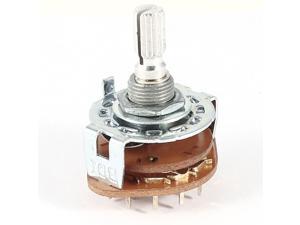 2pcs RF Power Channel Selector Rotary Switch 1 Pole 4 Position 1P4T