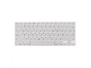 Unique Bargains Russian Keyboard Skin Cover Silver Tone for Apple Macbook Air 13 15 17 US Unique Bargains Russian Keyboard Skin Cover Silver Tone for Apple Macbook Air 13 15 17 US