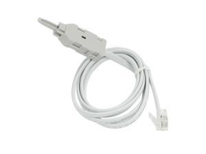 Global Bargains White 6P4C Rj11 Plug Test Tester Cable for Home Phone Telephone Global Bargains White 6P4C Rj11 Plug Test Tester Cable for Home Phone Telephone