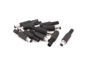 10pcs 2.1mmx5.5mm Male Jack Soldered DC Power Supply Cable Connector Adapter 10pcs 2.1mmx5.5mm Male Jack Soldered DC Power Supply Cable Connector Adapter