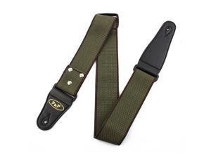 P&P Authorized Nylon Retro Style Acoustic Guitar Bass Strap Belt Army Green P&P Authorized Nylon Retro Style Acoustic Guitar Bass Strap Belt Army Green
