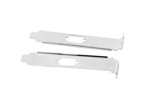 Unique BargainsSingle DB9 Com Serial Port Bracket Silver Tone 2 PCS for PCI/PCI-E Unique BargainsSingle DB9 Com Serial Port Bracket Silver Tone 2 PCS for PCI/PCI-E