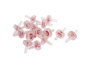 Unique Bargains Fish Tank Air Pump Clear Red Plastic Non-return Check Valves 15 Pcs Unique Bargains Fish Tank Air Pump Clear Red Plastic Non-return Check Valves 15 Pcs