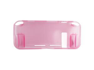 Indigo 7 Authorized for Nintendo Switch Transparent TPU Plastic Console Case Protector Cover - Pink