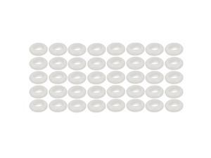 40pcs Double Side Rubber Grommet Eyelet Ring Wire Gasket White 18mm Inner Dia 40pcs Double Side Rubber Grommet Eyelet Ring Wire Gasket White 18mm Inner Dia
