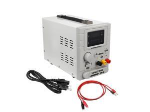 0~30V 5A Variable Adjustable Switching Precision DC Power Supply Dual LED Display with Alligator Leads US Power Cord 0~30V 5A Variable Adjustable Switching Precision DC Power Supply Dual LED Display with Alligator Leads US Power Cord