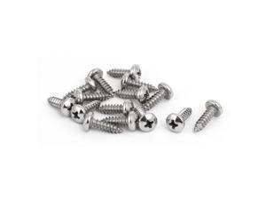 M4.8x16mm 316 Stainless Steel Phillips Pan Head Self Tapping Screws 15pcs M4.8x16mm 316 Stainless Steel Phillips Pan Head Self Tapping Screws 15pcs