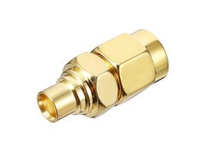 1pcs Gold Tone SMA Male to MCX Female Jack RF Coaxial Adapter Connector 1pcs Gold Tone SMA Male to MCX Female Jack RF Coaxial Adapter Connector
