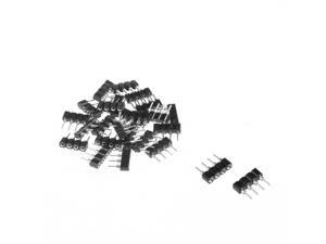 Unique Bargains 25pcs 4 Pin Male to Female Plug Header Adapter Connector Fit RGB/3528/5050 LED Chip Strip Black Unique Bargains 25pcs 4 Pin Male to Female Plug Header Adapter Connector Fit RGB/3528/5050 LED Chip Strip Black