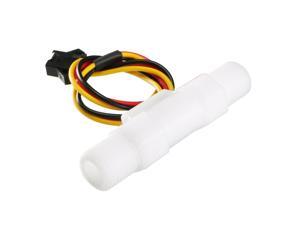 Unique Bargains G1/4" Hall Effect Water Flow Sensor Switch Flowmeter Fluid DC5V 0.2-2.5L/min Unique Bargains G1/4" Hall Effect Water Flow Sensor Switch Flowmeter Fluid DC5V 0.2-2.5L/min