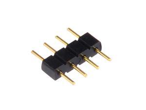 Unique Bargains 40pcs 4 Pin Male to Male Plug Header Adapter Connector Fit RGB/3528/5050 LED Chip Strip Black Unique Bargains 40pcs 4 Pin Male to Male Plug Header Adapter Connector Fit RGB/3528/5050 LED Chip Strip Black