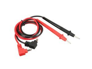 Unique Bargains 2pcs 25.6'' Test Leads Probe for Digital Multimeters 1000V 10A 4mm Banana Plug