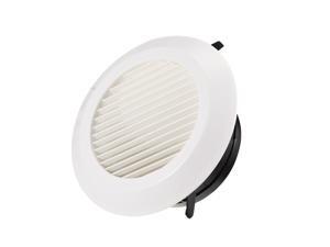 6 Inch Air Vent Circular ABS Louver White Grille Cover Exhaust Vent Fit for Bathroom Office Kitchen Ventilation 6 Inch Air Vent Circular ABS Louver White Grille Cover Exhaust Vent Fit for Bathroom Office Kitchen Ventilation