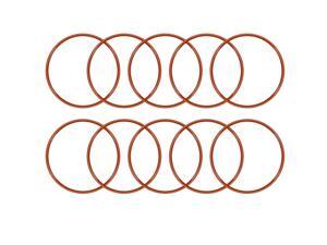 Silicone O-Ring 40mmx36.2mmx1.9mm VMQ Seal Rings Sealing Gasket Red 10PCS Silicone O-Ring 40mmx36.2mmx1.9mm VMQ Seal Rings Sealing Gasket Red 10PCS