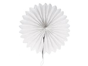 Paper Blossom Fan Flower White for Party Birthday Festival Wedding Home Decor Paper Blossom Fan Flower White for Party Birthday Festival Wedding Home Decor