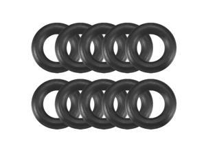 10Pcs Anti Noise Vibration Rubber Screw O-Ring Seal Washers for Case Fan