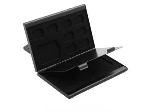 Aluminum Alloy 12 Slots TF SD SIM Memory Card Storage Case Box Bag Holder Black Aluminum Alloy 12 Slots TF SD SIM Memory Card Storage Case Box Bag Holder Black