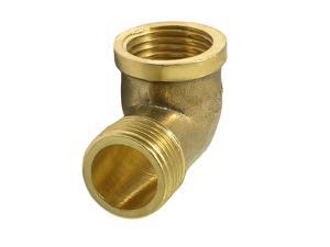 1/2PT Male to 1/2NPT Female Thread Elbow Pipe Coupler Fitting