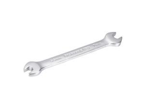 17mm x 19mm 12 Point Offset Double Box End Wrench Polished Finish Cr-V 