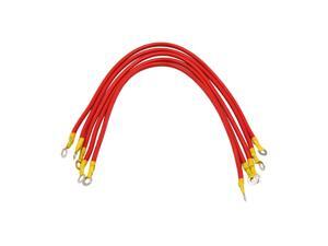 5Pcs 46cm Length Universal Auto Car Battery Inverter Wire Power Transfer Cable 5Pcs 46cm Length Universal Auto Car Battery Inverter Wire Power Transfer Cable