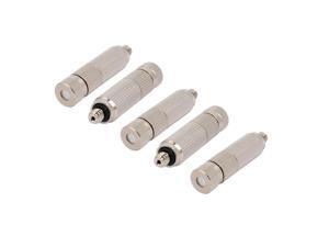 0.1mm Orifice Dia 4.5mm Male Thread 40mm Length Mist Nozzle Silver Tone 5pcs 0.1mm Orifice Dia 4.5mm Male Thread 40mm Length Mist Nozzle Silver Tone 5pcs