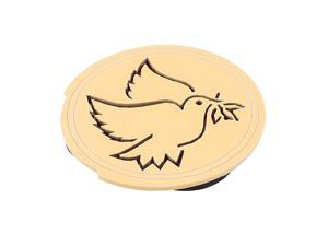 Bird Printed Wood Hole Sound Cover Block for Acoustic Guitar Feedback Buster