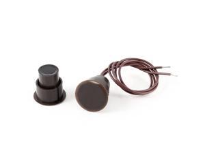 Unique Bargains Brown Recessed Type Security Alarm Contacts Door Window Reed Switch Unique Bargains Brown Recessed Type Security Alarm Contacts Door Window Reed Switch
