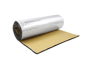 197mil 5mm 6.46sqft Car Heat Sound Deadener Dampening Thicker Aluminum Foam Mat 197mil 5mm 6.46sqft Car Heat Sound Deadener Dampening Thicker Aluminum Foam Mat
