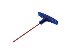T3 3mm Tip T Shaped Handle Shaft Hexagon Spanner Hex Key Wrench Blue T3 3mm Tip T Shaped Handle Shaft Hexagon Spanner Hex Key Wrench Blue