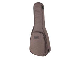 Adjustable Double Shoulder Strap Backpack Tenor Ukulele Case Bag Coffee Color Adjustable Double Shoulder Strap Backpack Tenor Ukulele Case Bag Coffee Color