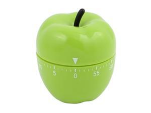 2.5x2.5x3-Inch 60 Minute Mechanical Kitchen Timers Green Apple Design 2.5x2.5x3-Inch 60 Minute Mechanical Kitchen Timers Green Apple Design