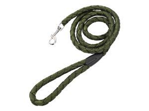Dog Pet Leash Rope Nylon 6 Feet Padded Handle Rope Leashes Dog Walking Training Leash for Medium Large Dogs M Size Army Green Dog Pet Leash Rope Nylon 6 Feet Padded Handle Rope Leashes Dog Walking Training Leash for Medium Large Dogs M Size Army Green