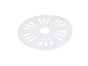 23.5cm Dia Plastic Semi Automatic Washing Machine Spin Cap Cover White