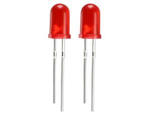 30pcs 5mm Red Round LED Diode Electronic Component Emitting Light 1.9-2.1V 30pcs 5mm Red Round LED Diode Electronic Component Emitting Light 1.9-2.1V