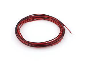 5M 24AWG 0.2mm2 Red Black Dual Core Cable Wire for Car Auto Speaker LED Lights 5M 24AWG 0.2mm2 Red Black Dual Core Cable Wire for Car Auto Speaker LED Lights