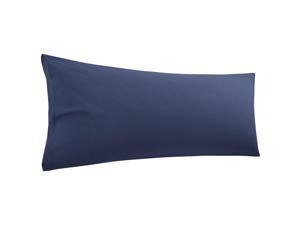 Body Pillow Case, Quality 1800 Soft Microfiber Pillowcases, Full Replacement Covers for Body Pillows Navy 20"x72"