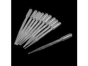 Laboratory Plastic Disposable Liquid Transfer Pipette Dropper Clear 3ML 10pcs Laboratory Plastic Disposable Liquid Transfer Pipette Dropper Clear 3ML 10pcs