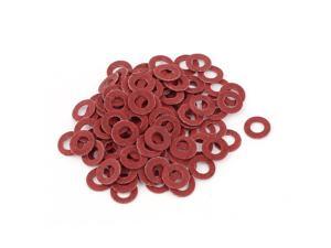 100Pcs 3 x 6 x 0.5mm Fiber Motherboard Insulating Washers Red 100Pcs 3 x 6 x 0.5mm Fiber Motherboard Insulating Washers Red