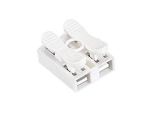 uxcell Spring Wire Connectors No Welding Screws 4 Positions 30pcs Quick Connector Terminal Barrier Block 