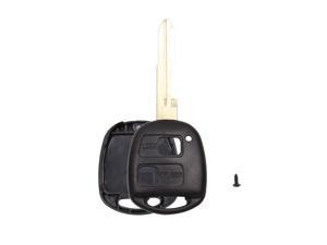 Unique Bargains 2 Buttons Key Remote Control Fob Case Shell For Toyota Yaris Corolla RAV4 Prado