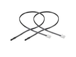 2 Pcs 10K NTC Thermistor Probe 15.7 Inch Epoxy Sensitive Temperature Temp Sensor for Air Conditioner 2 Pcs 10K NTC Thermistor Probe 15.7 Inch Epoxy Sensitive Temperature Temp Sensor for Air Conditioner
