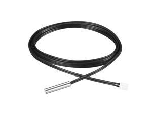 50K NTC Thermistor Probe 39.4 Inch Stainless Steel Sensitive Temperature Temp Sensor for Air Conditioner 50K NTC Thermistor Probe 39.4 Inch Stainless Steel Sensitive Temperature Temp Sensor for Air Conditioner