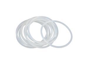 10pcs White Silicone Rubber O Ring Vmq Seal Gasket Washer For Car 60mm X 4mm Newegg Com