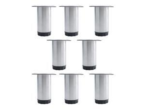 4 Inch Furniture Leg Stainless Steel Sofa Table Cabinet Wardrobe Worktop Shelves Feet Replacement Height Adjustable Set of 8 4 Inch Furniture Leg Stainless Steel Sofa Table Cabinet Wardrobe Worktop Shelves Feet Replacement Height Adjustable Set of 8